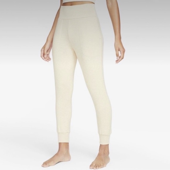 NWT Nike Yoga High Waist Flow 7/8 Slim Jogger Pants - Picture 1 of 8